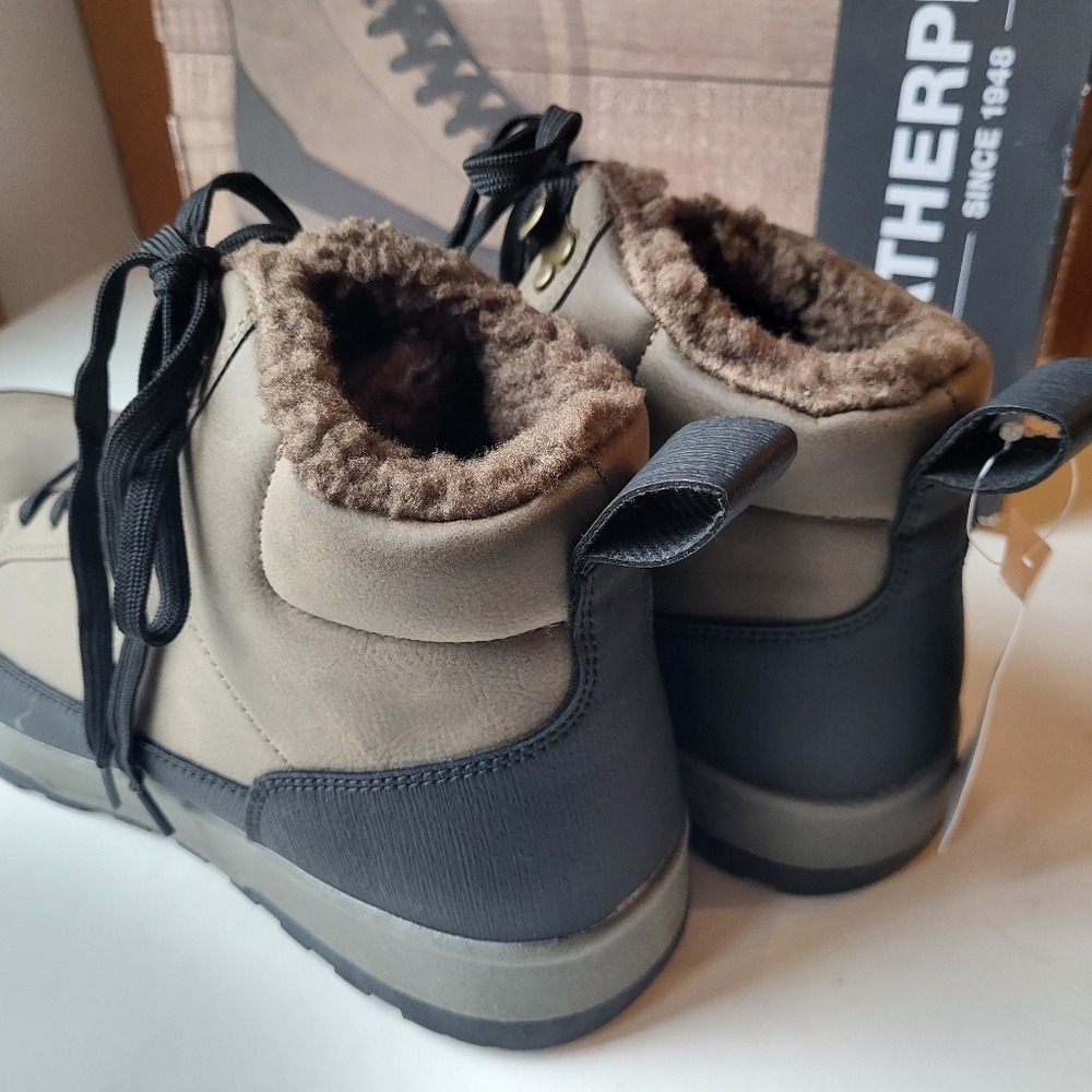 Weatherproof Men's Tan Lace-Up Boots - Picture 4 of 5